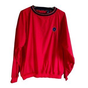 Payne Stewart Red Pullover Golf Jacket Windbreaker Big Tall XLT
